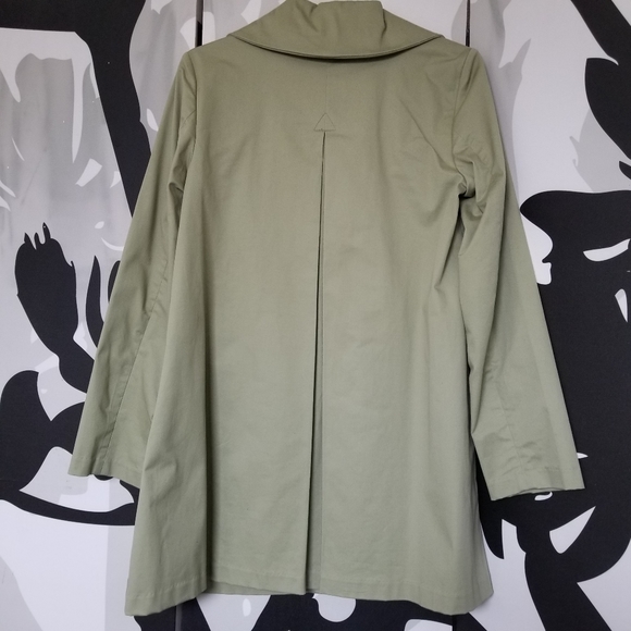 NEW Nine West Pale Green Babydoll Jacket Size M - Picture 2 of 2